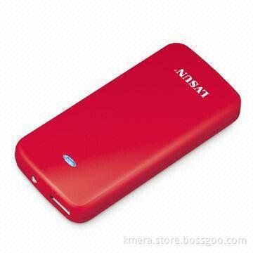Portable Power Bank with 3,200mAh Capacity